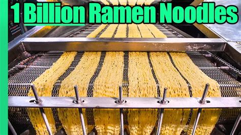 how are ramen noodles made at the factory